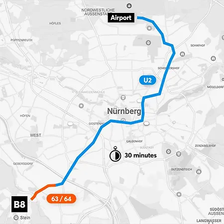 Prázdninový dům B8 - Exklusive Architektenvilla Fuer 4-10 Personen, Norimberk