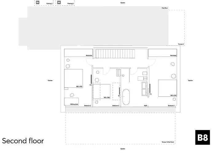 B8 - Exklusive Architektenvilla Fuer 4-10 Personen, Дом отдыха